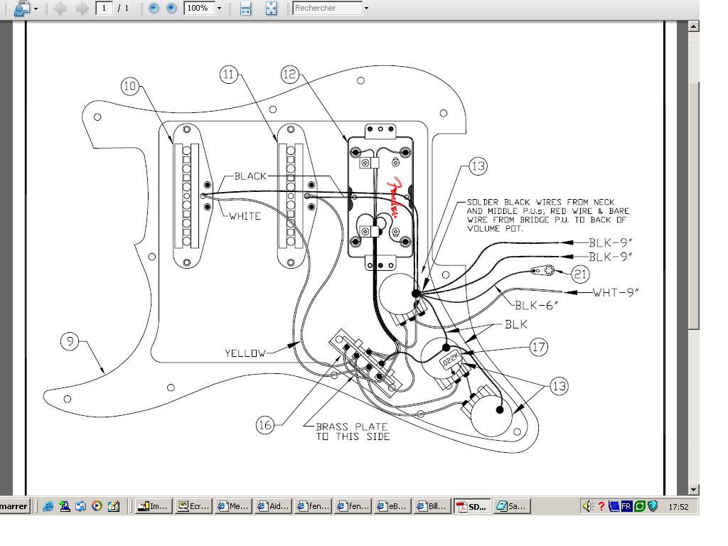Schema electrique basse active