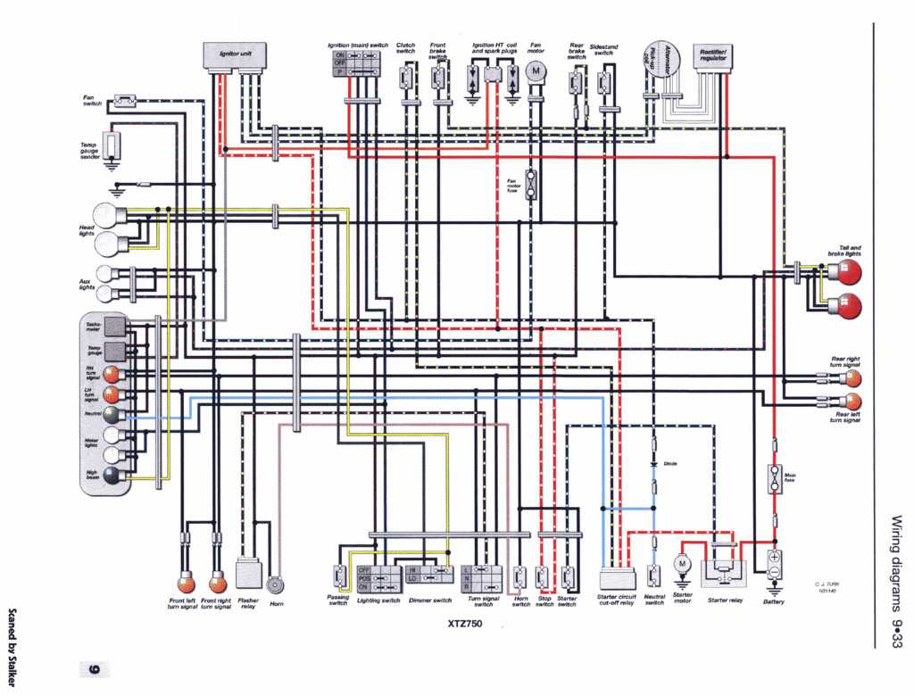 Schema electrique booster spirit