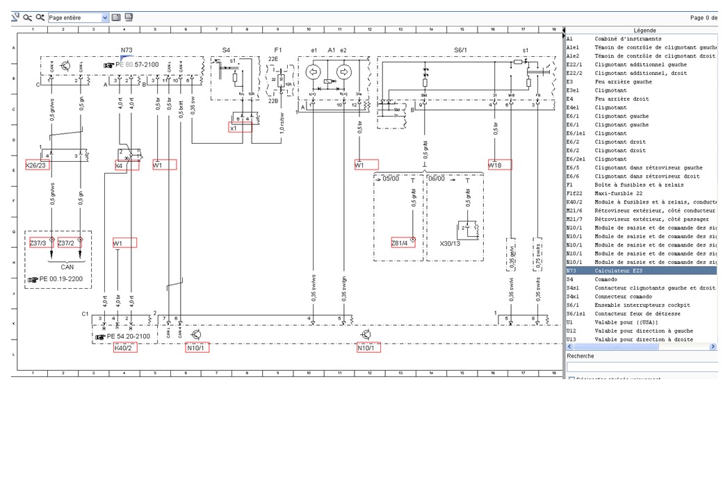 Schema electrique mercedes classe a 180 cdi