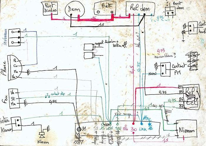 Schema electrique karcher hd 650