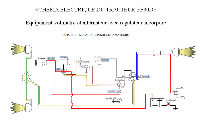 Schema electrique mc cormick f240