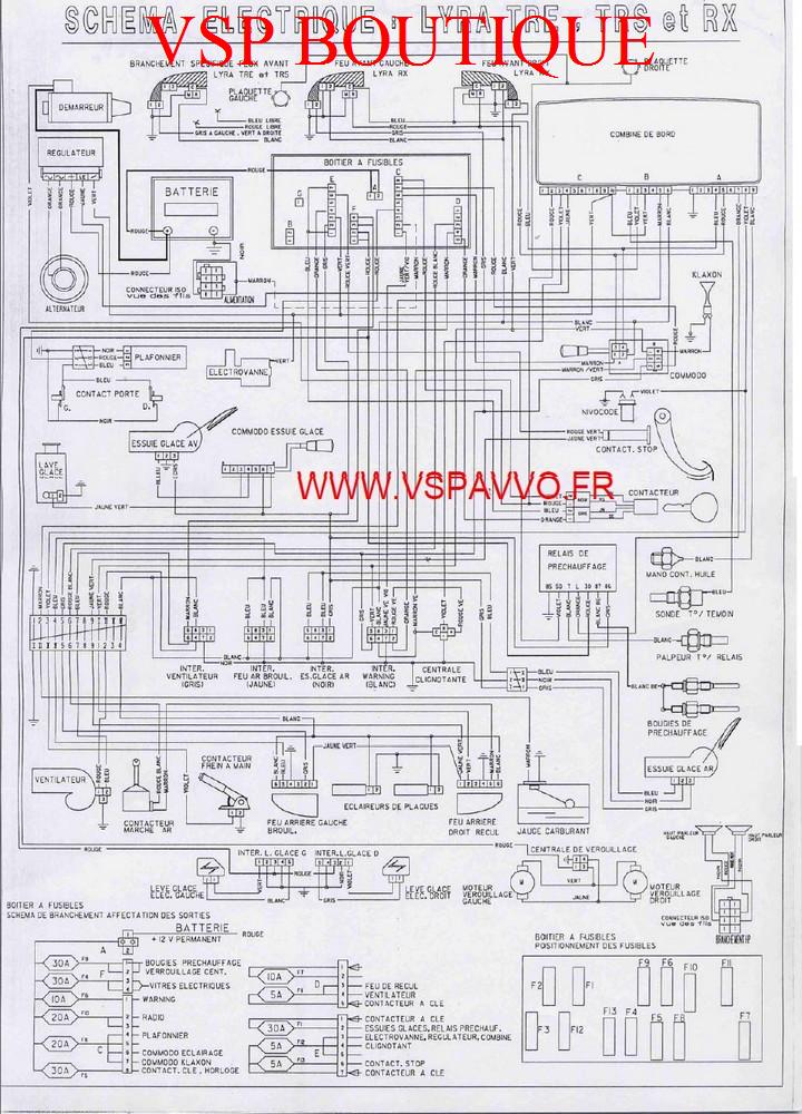Schema electrique virgo