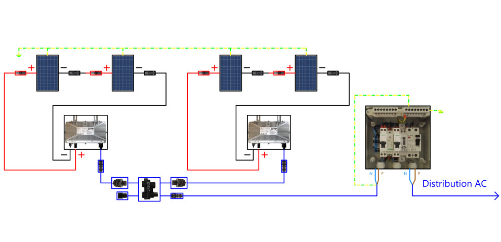 Schema electrique onduleur photovoltaique