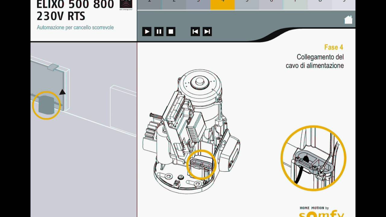 Schema electrique somfy
