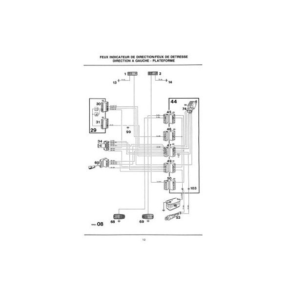 Schema electrique booster avant 2004