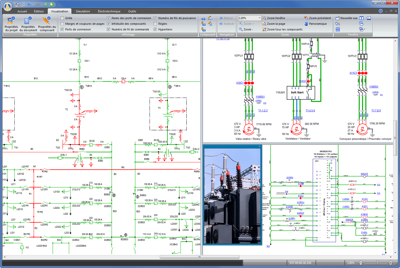 Simulation schéma electrique