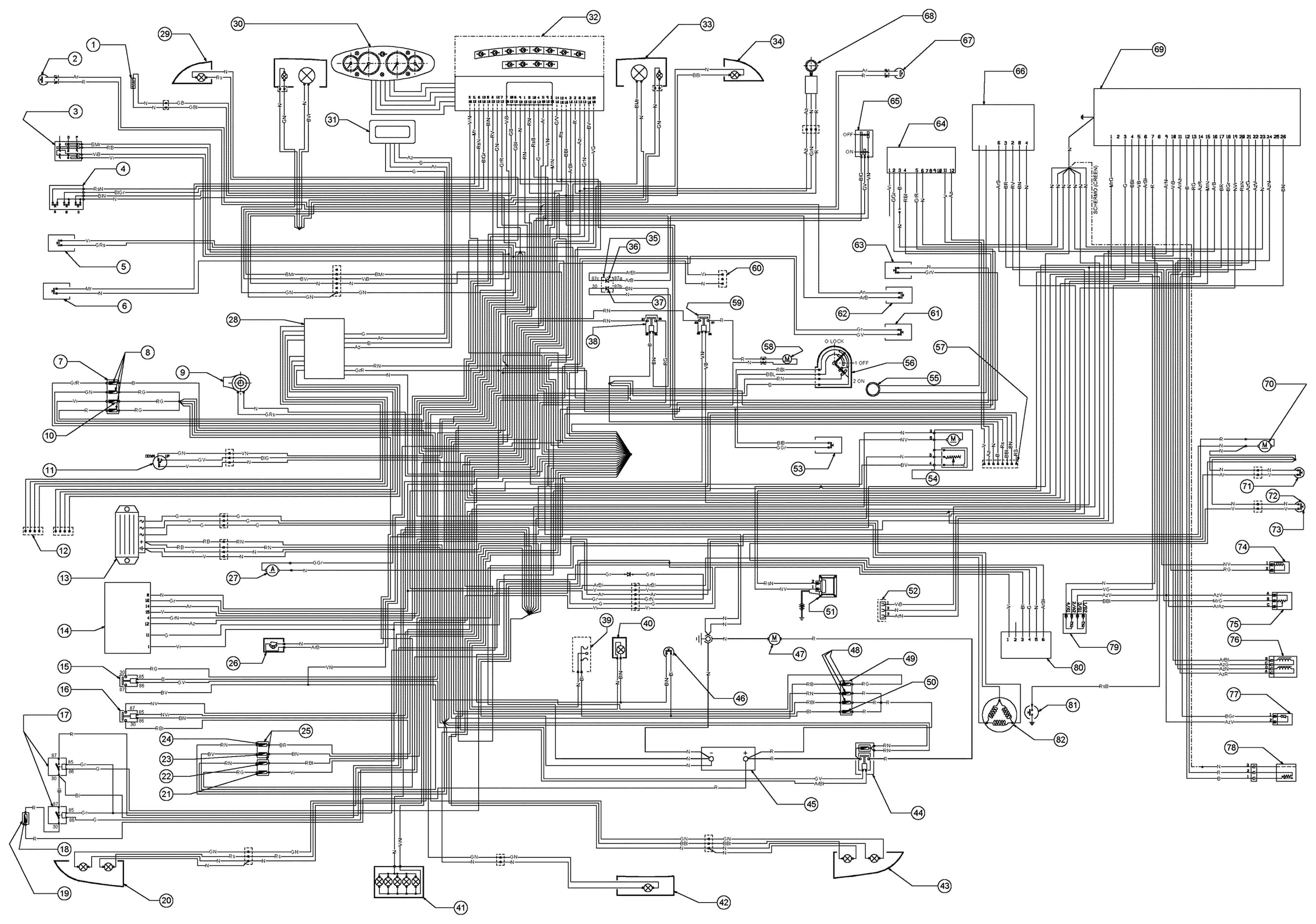 Schema electrique peugeot bipper