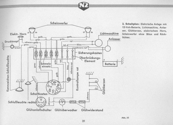 Schema electrique tea20