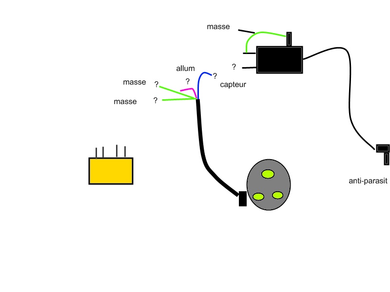 Schema electrique allumage electronique 103