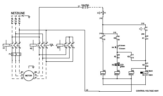 Schema electrique industriel moteur