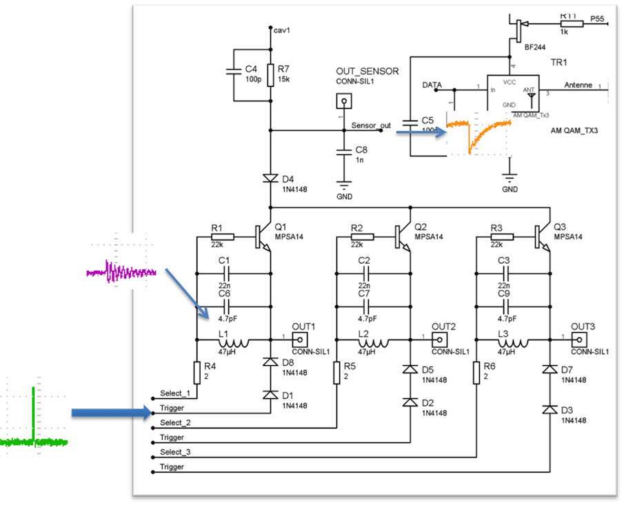 Schema electrique capteur inductif