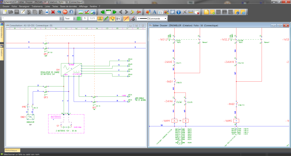 Excel schema electrique