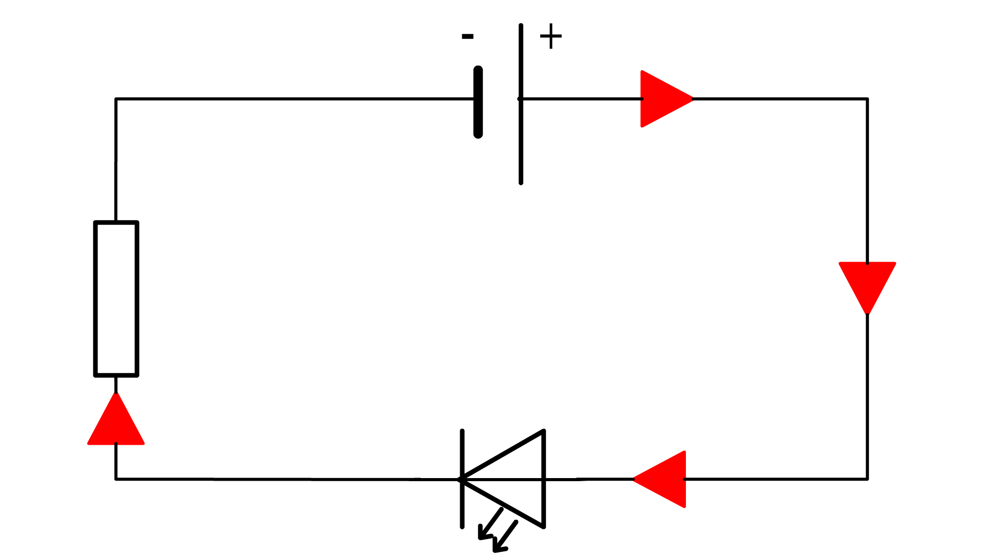 Schéma electrique photodiode