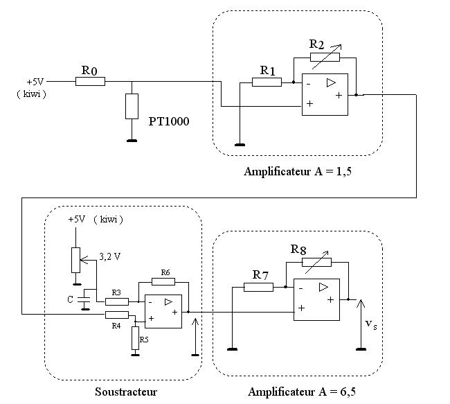 Schema electrique capteur de pression
