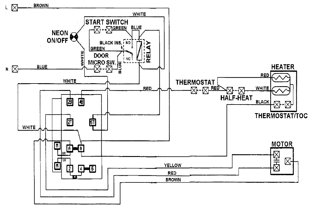 Schema marche pied electrique
