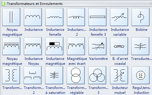 Transformateur schema electrique