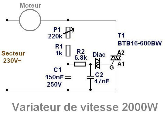 Armoire électrique schéma