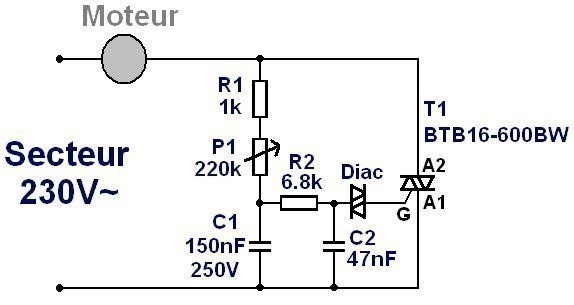 Schema electrique demarreur scooter