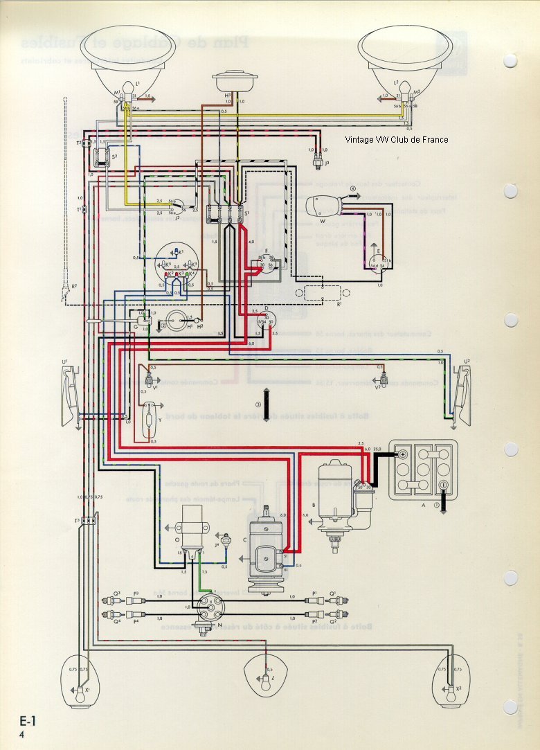 Cox schema electrique