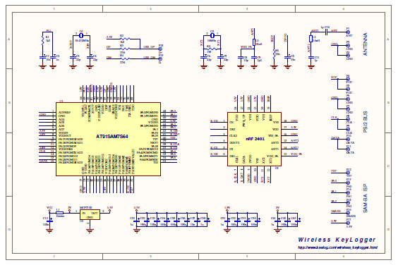 Schema electrique cle usb