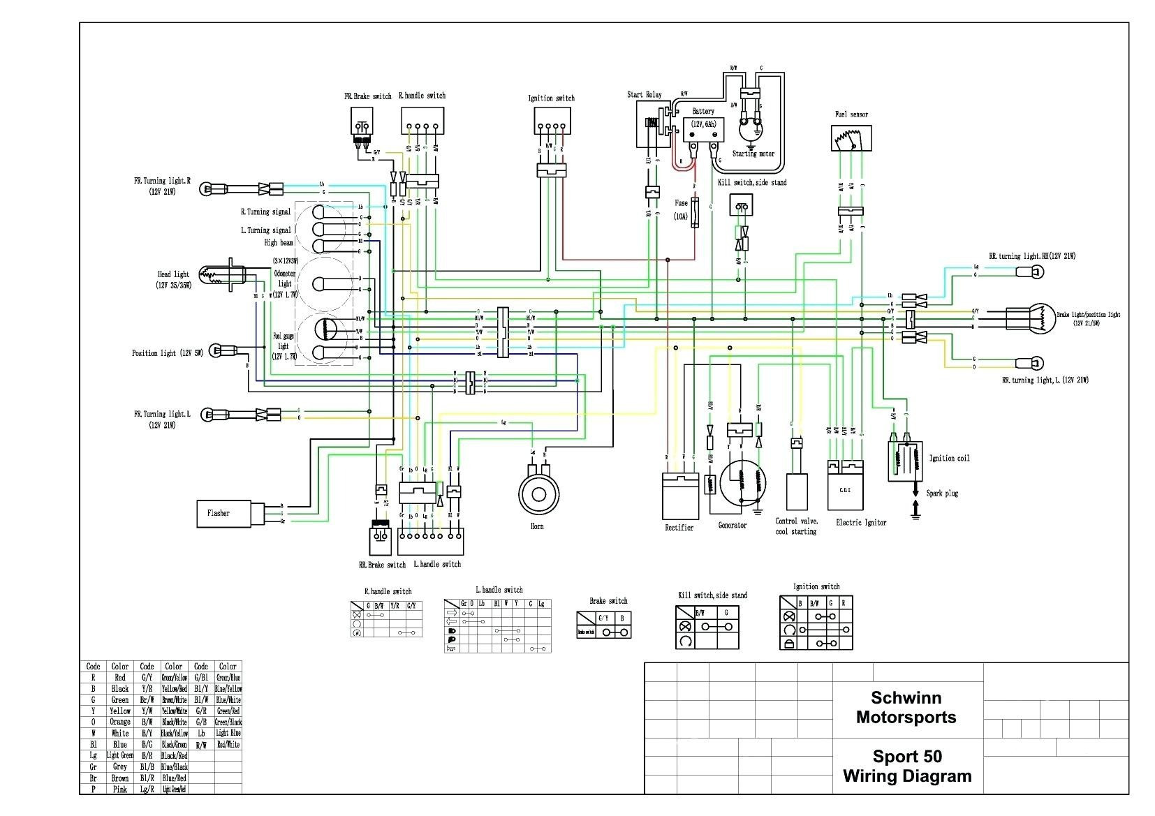 Schema electrique linhai 260