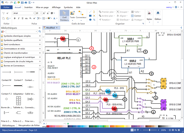 Logiciel schema electrique linux