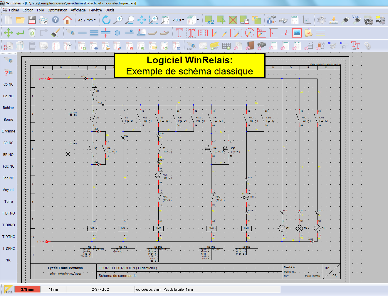 Logiciel de schema electrique hager