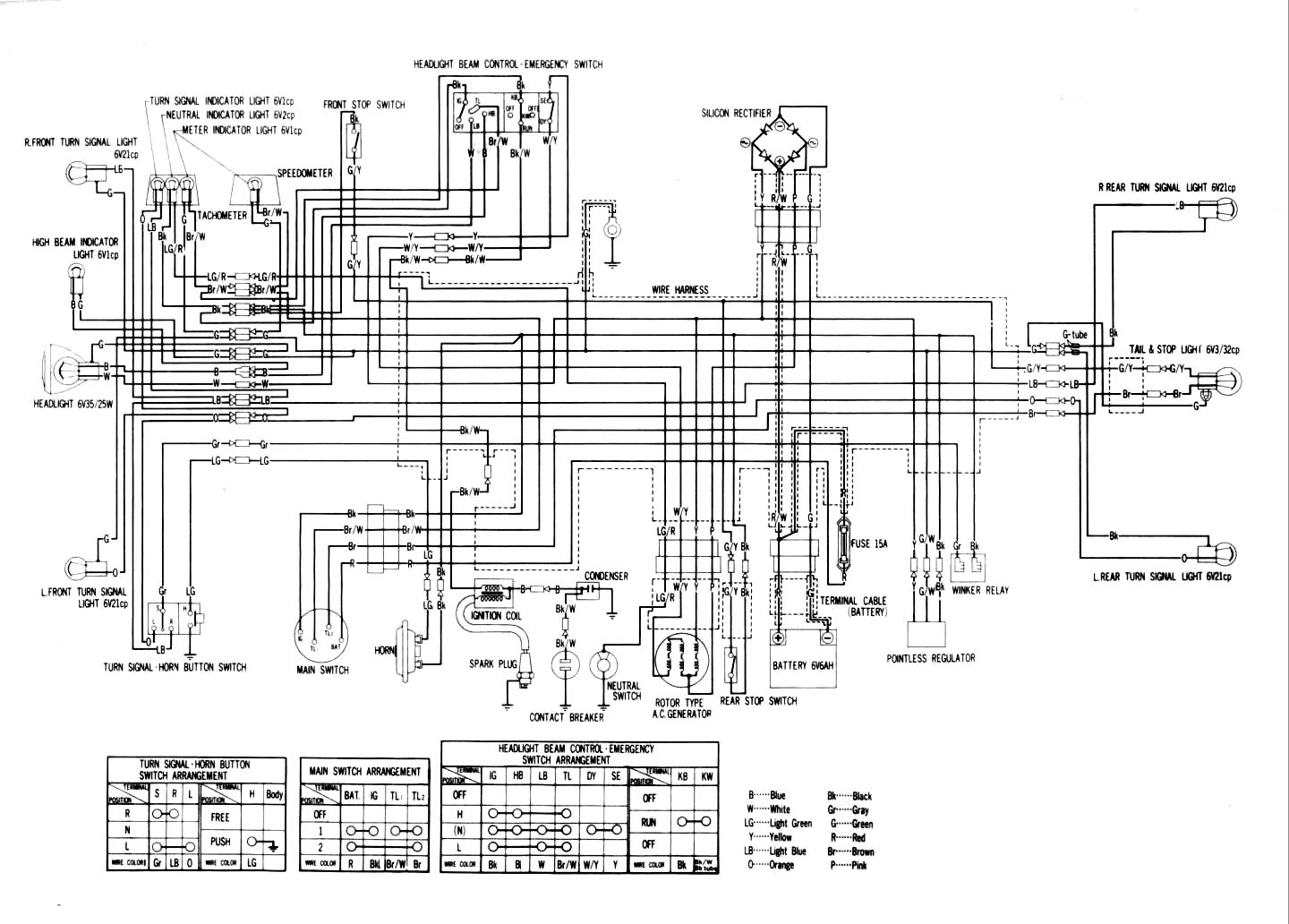 Schema electrique er6n